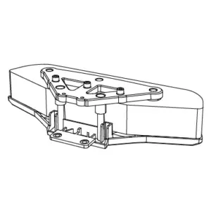 MJX Hyper Go 7303 Front Bumper Assembly - Part Number P73100