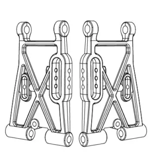 MJX Hyper Go 7303 Front Lower Suspension Arms - Part Number P73220