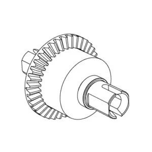 MJX Hyper Go 7303 Replacement Rear Differential - Part Number P73420r