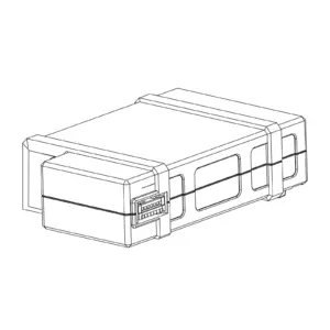 MJX Hyper Go 20208 2s 7.4v 850mah Lipo Battery - Part Number Pb1050