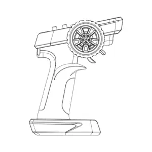 MJX Hyper Go 20208 Replacement Remote Controller - Part Number Pm20250