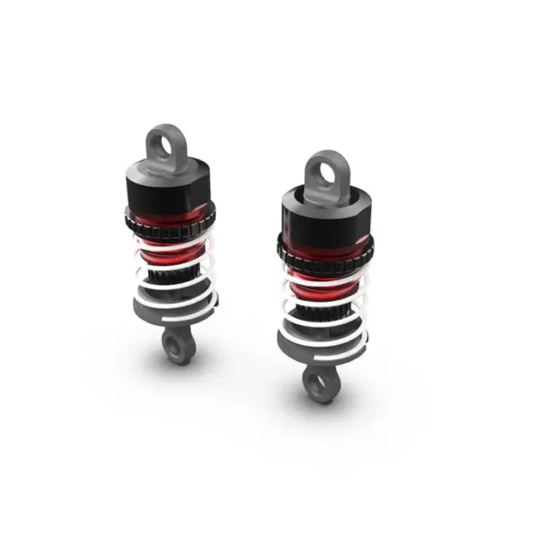 Rlaarlo Red Metal Oil-Filled Shock Absorbers (2 Pack) - Part Number R10001 – view 2
