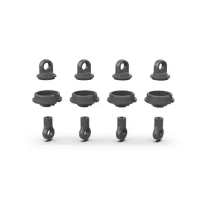 Rlaarlo Replacement Shock Cap Set for 1:10 on-Road Cars - Part Number R10006