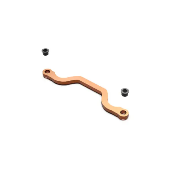 Rlaarlo Orange Aluminum Steering Link to Fit 1:10 on-Road Cars - Part Number R10026 – view 2