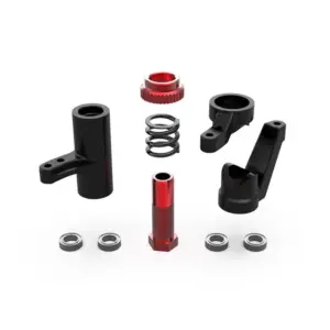 Rlaarlo Orange Aluminum Steering Servo Saver Assembly - Part Number R10028