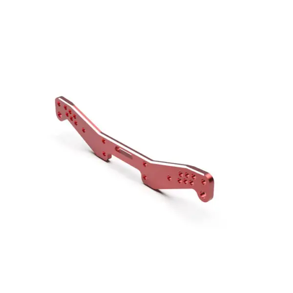 Rlaarlo Red Aluminum Rear Shock Tower for 1:10 on-Road Cars - Part Number R10059