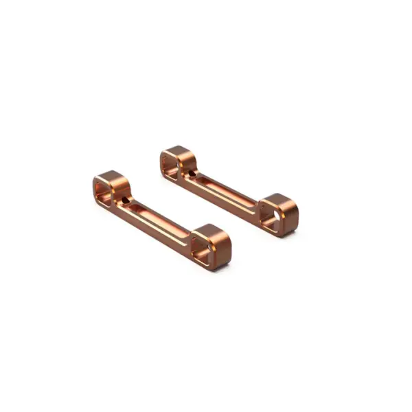 Rlaarlo Orange Alloy Front Arm Braces for 1:10 on-Road Cars - Part Number R10062 – view 2