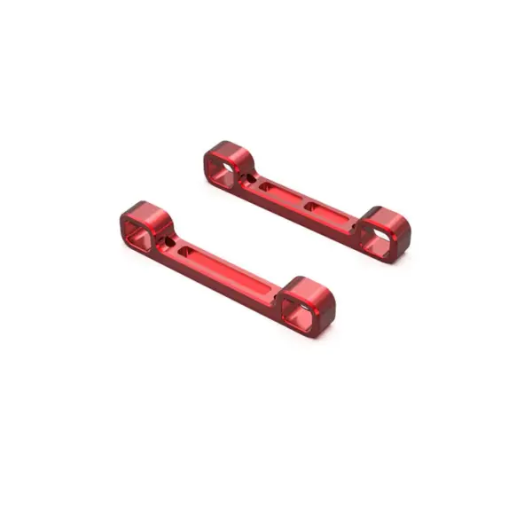Rlaarlo Red Alloy Rear Arm Braces for 1:10 on-Road Cars - Part Number R10063 – view 2
