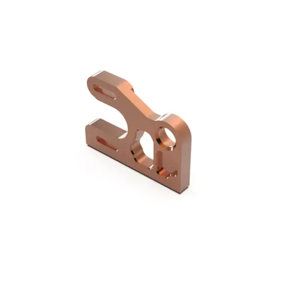 Rlaarlo Orange Alloy Motor Mount for 1:10 on-Road Cars - Part Number R10072 – view 2