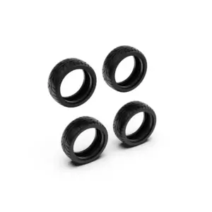 Rlaarlo Tyres and Foam Inserts Set (4 Pack) for 1:10 on-Road Cars - Part Number R10087