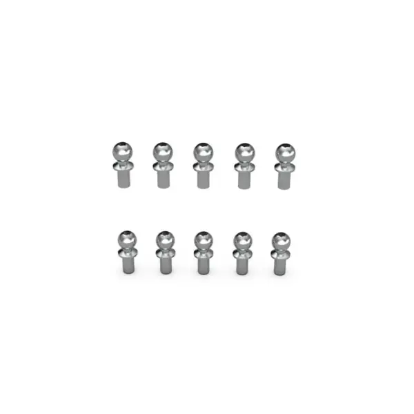 Rlaarlo Pivot Ball Stud Screws (10 Pack) for 1:10 on-Road Cars - Part Number R10096 – view 2