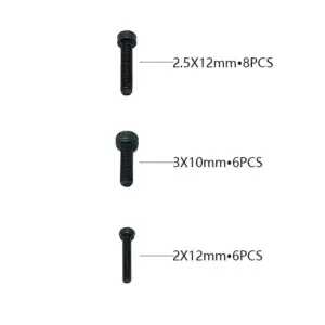 Rlaarlo Cap Head Hex Machine Screw Set - Part Number R10099