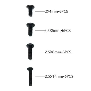 Rlaarlo Button Head Hex Machine Screw Set - Part Number R10102