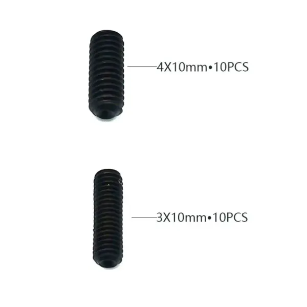 Rlaarlo Grub Set Screws (M3 and M4 Sizes) - Part Number R10106 – view 2