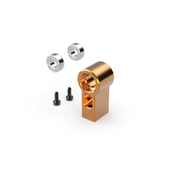 Rlaarlo Orange Aluminum Center Driveshaft Support Set - Part Number R10116 – view 2