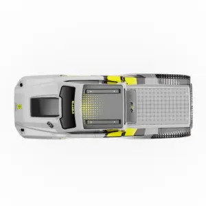 Rlaarlo Omni-Terminator Yellow & Silver Body Shell - Part Number R11163 – view 2