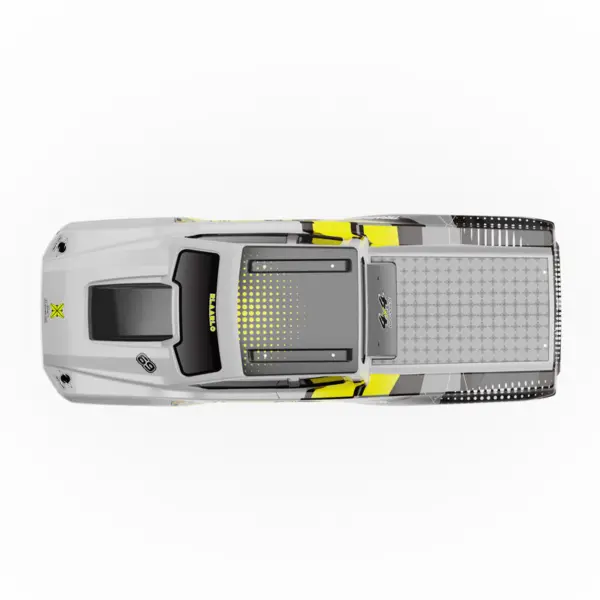 Rlaarlo Omni-Terminator Yellow & Silver Body Shell - Part Number R11163 – view 2