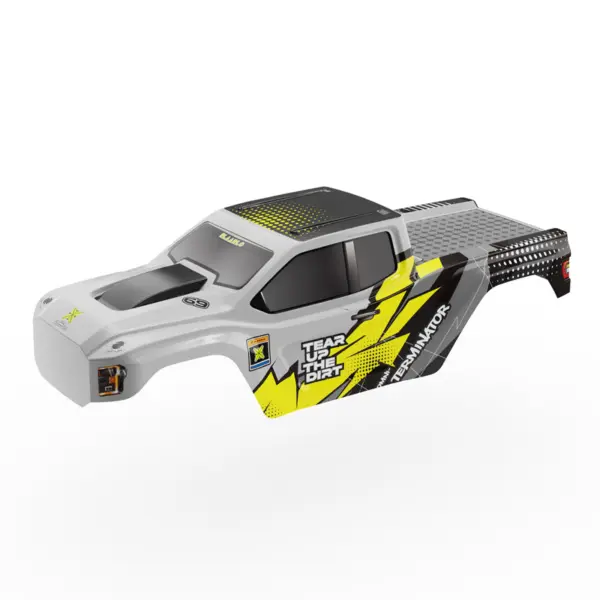 Rlaarlo Omni-Terminator Yellow & Silver Body Shell - Part Number R11163 – view 3