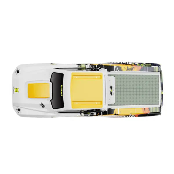 Rlaarlo Omni-Terminator Orange & White Body Shell - Part Number R11165 – view 2