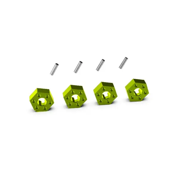 Rlaarlo Upgrade Wheel Hexes With Pins (4 Pack) - Part Number R11173 – view 2