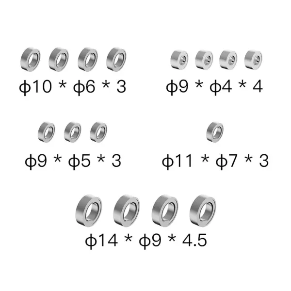 Rlaarlo Replacement Bearing Pack - Part Number R16061