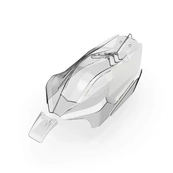Rlaarlo X12s Clear Unpainted Body Shell - Part Number R16117-2 – view 2
