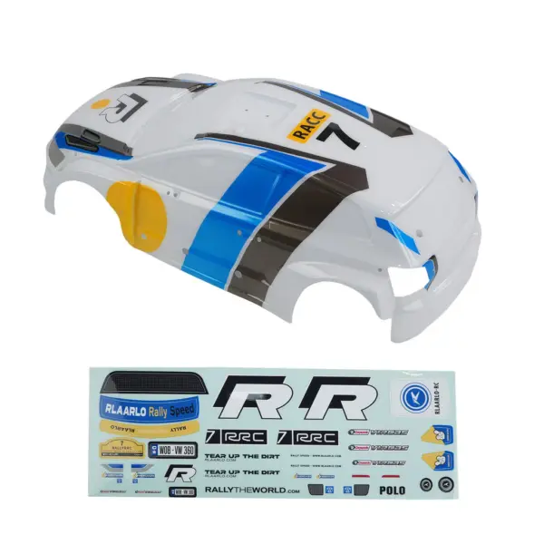 Rlaarlo XTS P12 Replacement Blue/White Body Shell - Part Number R16332 – view 2