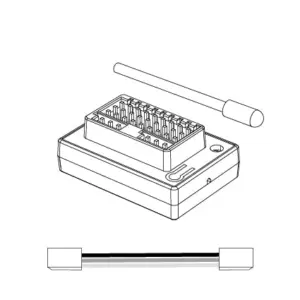 MJX H8h All-Rock Replacement 6 Channel Receiver - Part Number R80