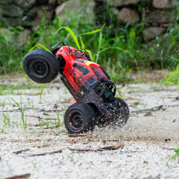 Rlaarlo Rog1 Brushless 1:14 Scale 78kph Mini Truck - Red (2s & 3s Lipo Version) – view 4