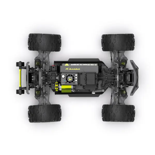 Rlaarlo Rog1 Brushless 1:14 Scale 78kph Mini Truck - Red (2s & 3s Lipo Version) – view 9