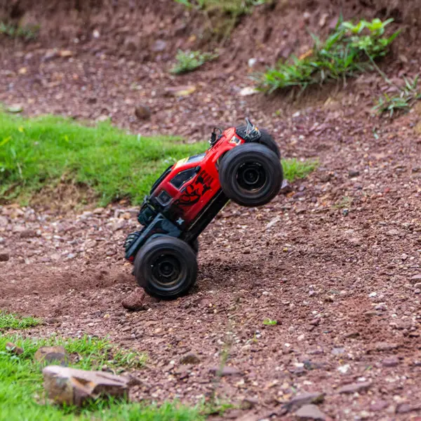 Rlaarlo Rog1 Brushless 1:14 Scale 78kph Mini Truck - Red (2s & 3s Lipo Version) – view 15