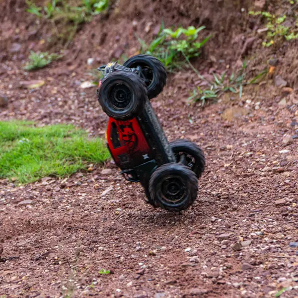 Rlaarlo Rog1 Brushless 1:14 Scale 78kph Mini Truck - Red (2s & 3s Lipo Version) – view 16