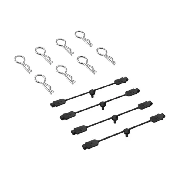 Rlaarlo Replacement Body Clip Retainer Set - Part Number Rz059 – view 2