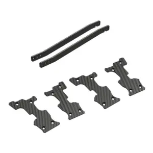Rlaarlo Upgrade Carbon Fibre Upper Deck & Suspension Set Arm - Part Number Rz060