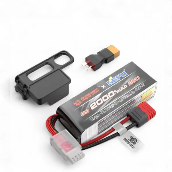 MJX 3s 11.1v 2000mah Lipo Battery Kit for 1:14 & 1:16 Scale MJX Hyper Go Models – view 3