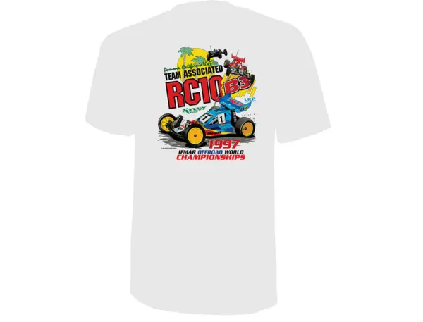 Team Associated 1997 Worlds Rc10b3 T-Shirt - X-Large – view 3