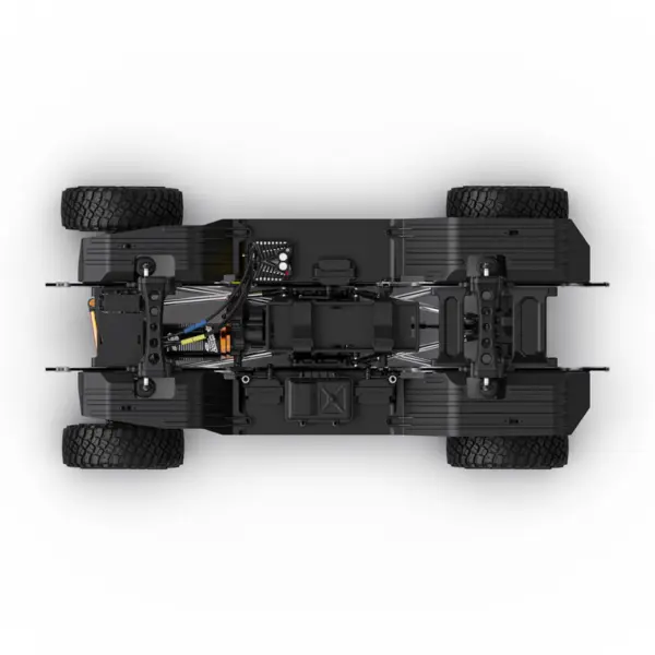 Rlaarlo Tk07 Pro Brushless 1:7 Scale Crawler Truck - Red (2s-4s Lipo Version) – view 8