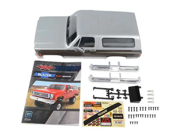 Rc4wd Chevrolet Blazer Hard Body Complete Set (Silver/Grey) – view 8
