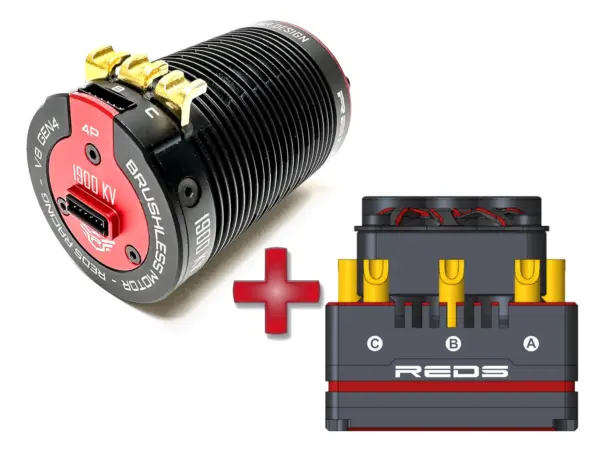 COMBO REDS Z8 PRO Bluetooth - V8 GEN 5 1900KV 1:8 – view 2