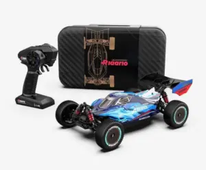 Rlaarlo AM-X12 High Performance RC Car - Carbon version with carry case (Blue) – RC Buggy