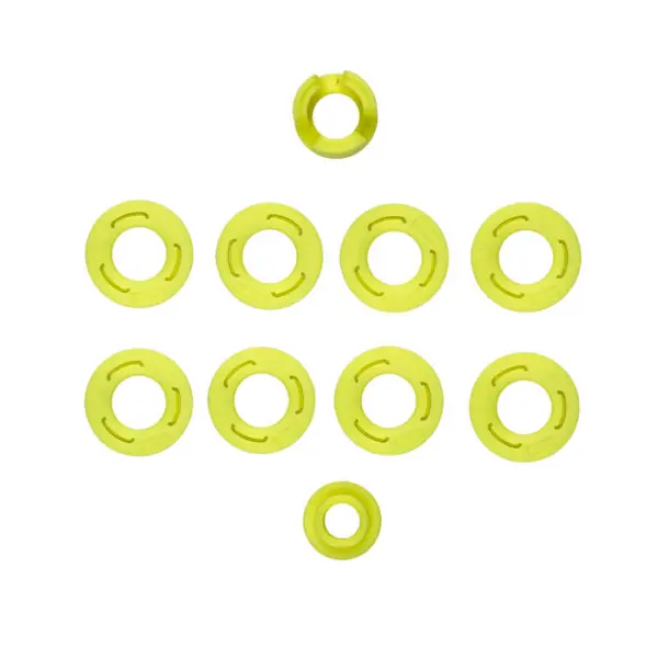 Team Associated Rc28r Ft Side Wall Flange Set, Yellow