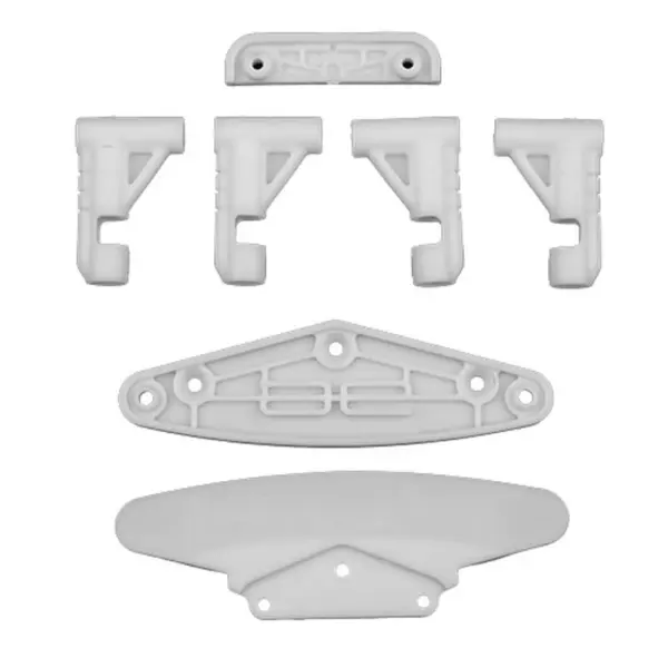 Team Associated Rc10 Rally 4x4 Front Bumper Mount, Natural