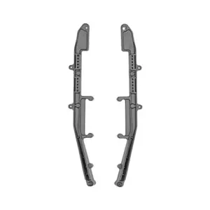 Team Associated Rc10sc7 Ft Chassis Side Rails, Carbon