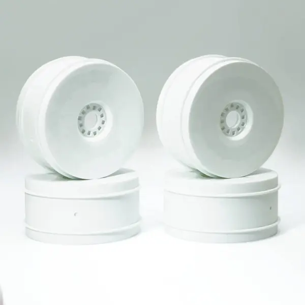 Centro 1/8 Dished Buggy Wheels Set of 4 - White