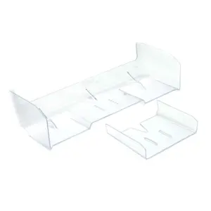 Centro 1/8 Pre-Cut Lexan Rear Wing 1.5mm - Clear
