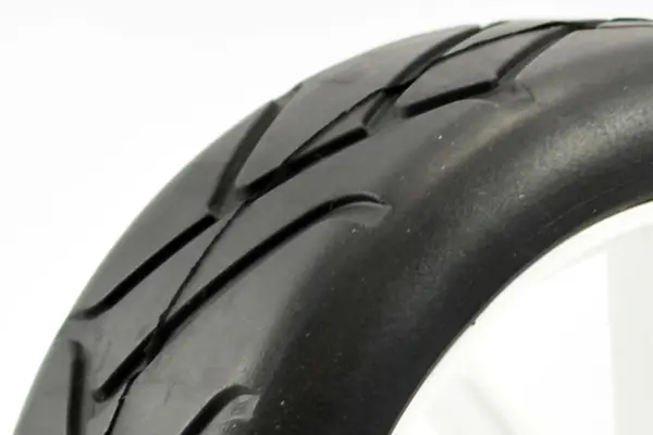 Fastrax 1/8th Premounted Slick Tyres 'Grid Iron/10 Spoke' – view 3