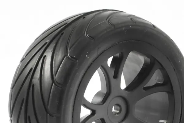 Fastrax 1/10th Mounted Arrow Buggy Rear Tyres 10-Spoke – view 2