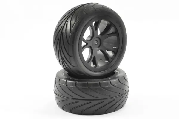 Fastrax 1/10th Mounted Arrow Buggy Rear Tyres 10-Spoke – view 4