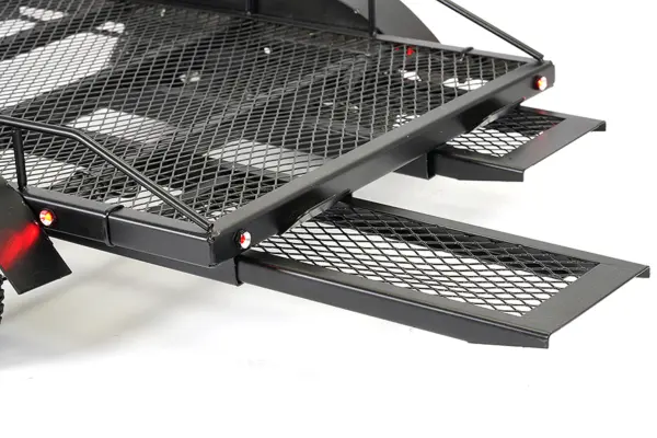 Fastrax Scale Dual Axle Truck Car Trailer W/Ramps & Leds – view 10
