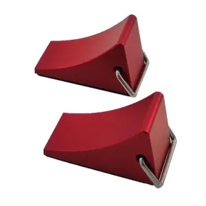 Fastrax Wheel Chock Set (2pc) - Red